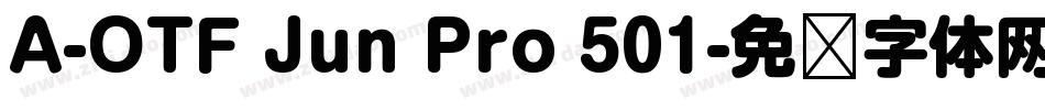 A-OTF Jun Pro 501字体转换